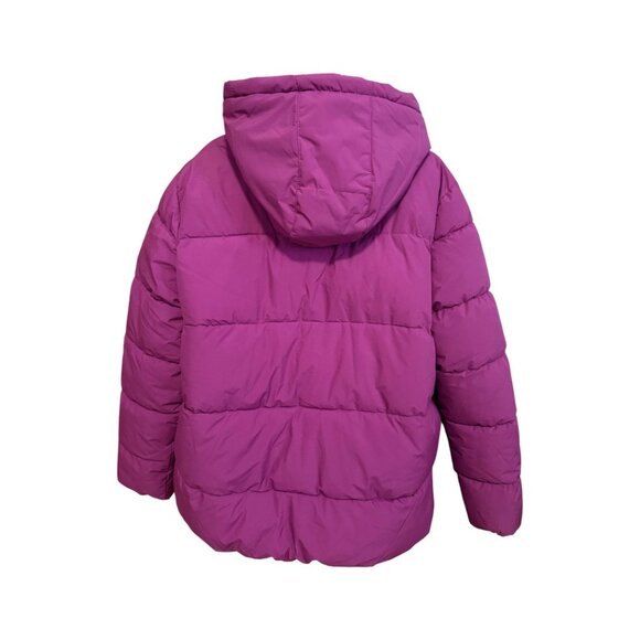CALVIN KLEIN JEANS PURPLE PUFFER JACKET - Picture 3 of 4